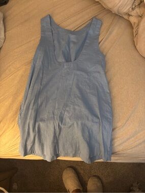 Free People Light Blue Mini Dress